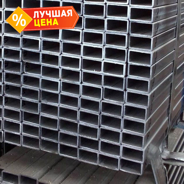 Труба профильная прямоугольная оцинкованная 140х60х3 мм 12 м